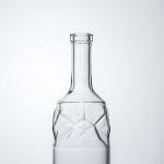 Clear Super Flint Glass Bottles 750ml for Gin Rum Whisky and Wine – Custom
