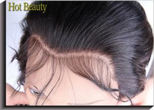 Wholesale Top Closure Ear to Ear Swiss Lace Frontal Body Wave , Natural Black Color from china suppliers