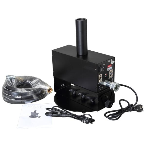 Stage Effects Co2 Jet Fog Machine Aluminum Alloy Material , Electric Control