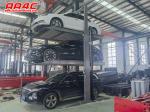AA4C 2 Post 3 Cars Parking Lift Triple Auto Parking Lift Two Columns Parking