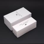 Luxury White Package Paper Box Cardboard Lid Base Gift Packing Carton Boxes