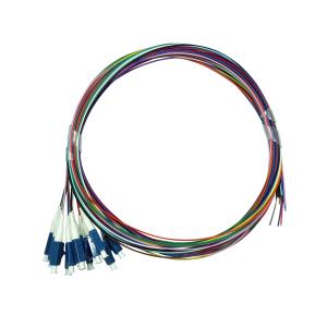 Wholesale 12FO Fiber Optic Pigtail LC UPC G652D G657A Length Customized LSZH from china suppliers