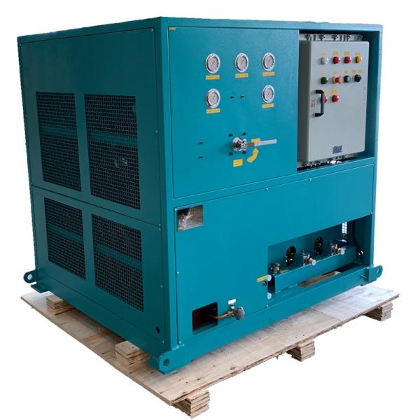 R134a refrigerant ISO tank vapor recovery pump air condition charging ac