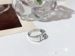 8A Cubic Zirconia CZ Women'S 925 Sterling Silver Rings For Couple
