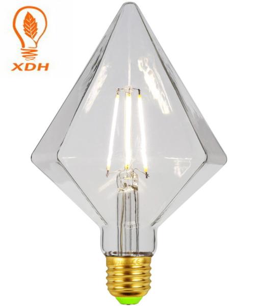 D110 4W edison led filament bulbs E27 Vintage led diamond shape LED filament