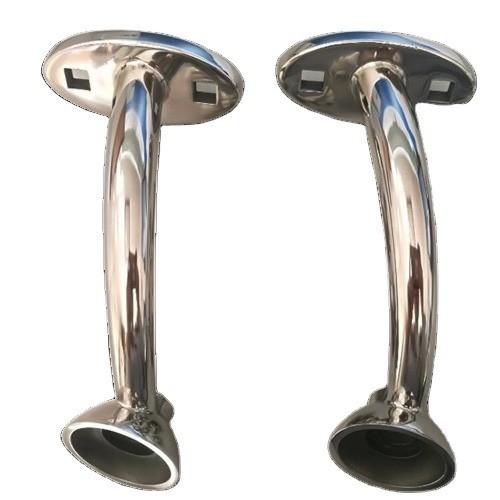 Standard OE NO. Replacement Upgrade to Polished Stainless Steel Headlight Mounts
