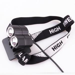Wholesale 18650 Lithium Battery Pack Powered 2XCREE T6 2000 Lms Bike Headlamp/Lamp from china suppliers