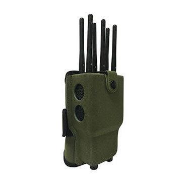 Quality 6 antennas Lojack 3G 4G cell phone jammers with nylon case Lojack: 167-174MHz for sale