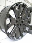 Ct2068 Chrome Wheel Rim Fits Gm Accessory 22x9 6x5.5" +24mm 22 Inch
