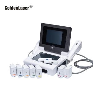 Wholesale 110v Throat Face Wrinkle Remover Machine Hifu Lifting 2 In 1 4d Remover 3mm from china suppliers