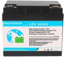 2000 Cycles 768wh ESS 12V 60Ah Lithium LiFePo4 Battery