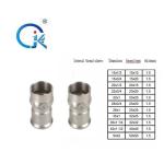 Eco Friendly Stainless Steel Press Fittings DN22 Socket Pipe Fitting