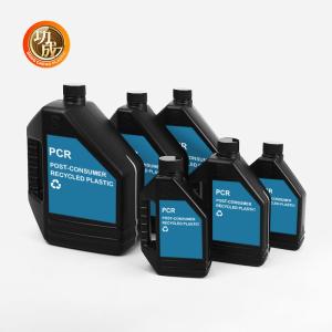 Wholesale Custom Empty 500ml Plastic PCR Motor Oil Bottle With Screw Cap from china suppliers
