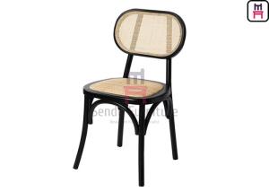 Wholesale Lacquered Armless Cane Dining Room Chairs With Ash Wood from china suppliers