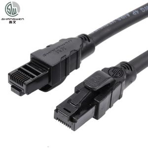 China 24AWG 26AWG 28AWG Ethernet Patch Cable Cat6 Cat6a UTP Cable In Computer Network on sale