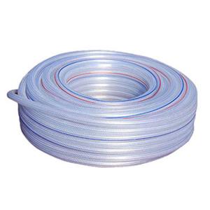 Wholesale 1 inch 25mm light blue color water garden pvc fiber reinforced hose pvc net hose from china suppliers