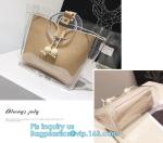 pvc Tote Bag Customize Logo pvc Shopping Bag, PVC Handbag Clear Tote Beach Bag