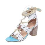 BS063 Summer New Style Women'S Shoes Sandals High-Heeled Women'S Shoes Ladies