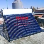 Copper Heat Pipe Thermal Solar Water Heater Stainless Steel 316L With Painted