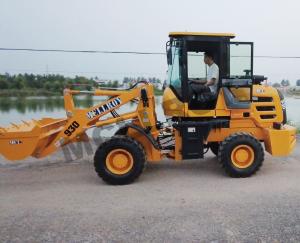 Wholesale 3200 Mm Max.Dump Clearance Front End Wheel Loader 20.5-16 Tire Articulated Front Loader from china suppliers