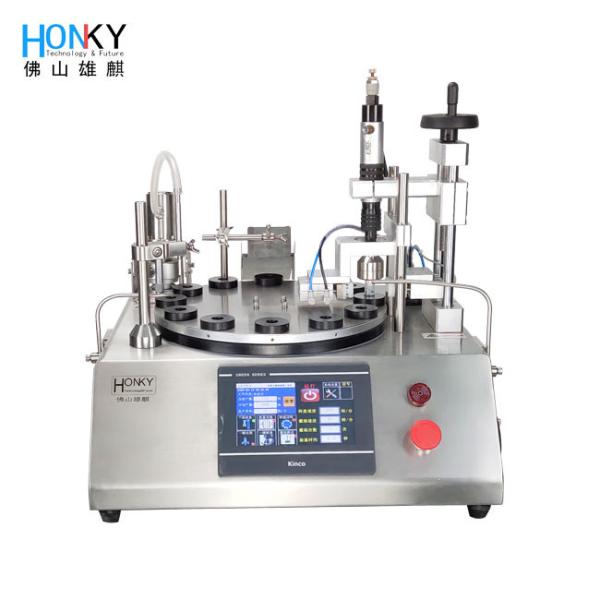 Semi-Auto 10ml Drop Bottle Essential Oil Filling And Capping Machine High