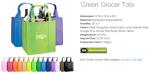 STRIPED GROCERY TOTE, paper boxes, paper packaging bags, stickers, notebooks,