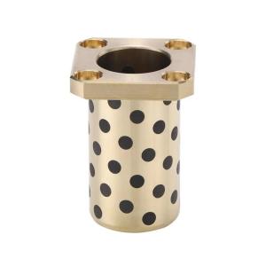 Wholesale Graphite Impregnated Flange Brass Oilless Bearings from china suppliers