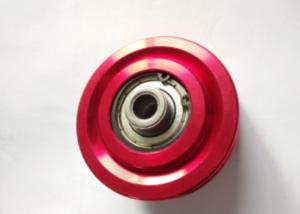 Wholesale Red Gym Equipment Pulley 2.75 Inch Alloy Material Fitness Equipment Pulley from china suppliers