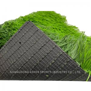 China PU Backing Artificial Football Turf , Artificial Soccer Pitch 60mm Height on sale