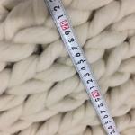 100% Wool 1/0.04NM Soft Fluffy Chenille Yarn For Knitting Baby Blanket