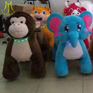 Wholesale Hansel children electric stuffed walking battery operated ride on plush animals from china suppliers