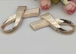 Bow Design Fashion Shoe Buckles Decorative Accessories For Ladies Shoe