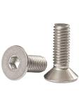 Stainless Steel 304 Hex Drive Allen Flat Head Screws Din7991 Hexagon Socket Cap