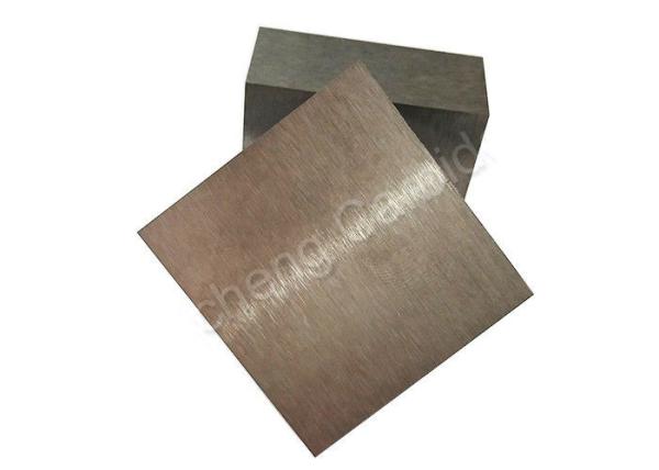 Rectangular Block Cemented Tungsten Carbide Plates 7 × 5 × 2.4mm High Thermal
