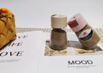 Rationed Salt Glass Jars Squeezable Cap Salt Jars