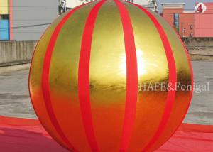Wholesale 3M Inflatable Color Stripe Inflatable Mirror Ball Activity Atmosphere Decoration from china suppliers
