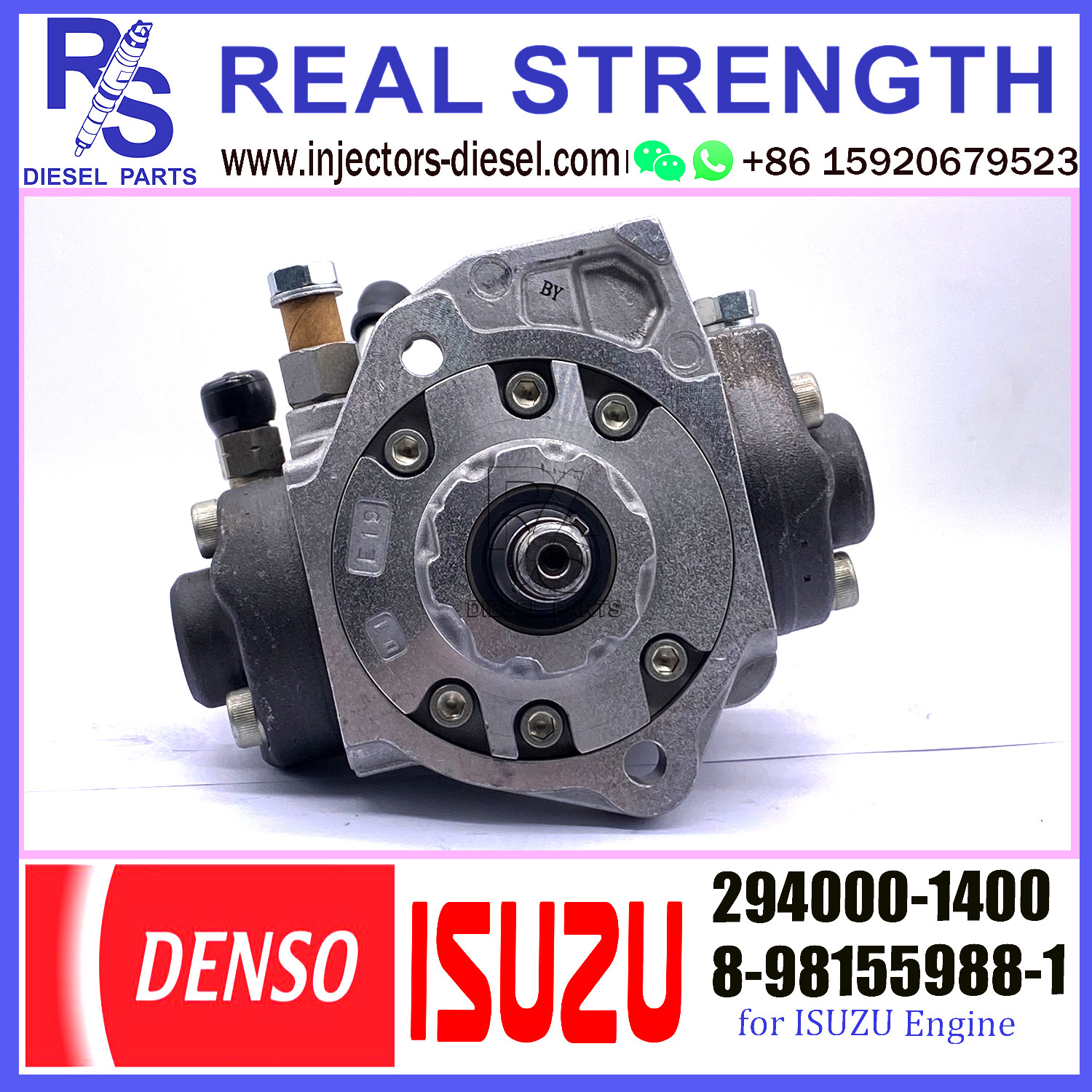 294000-1400 NEW DENSO COMMON RAIL PUMP SUIT for ISUZU D-MAX 4JJ1 8-98155988-1