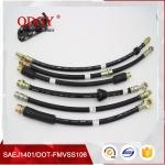 hot sale DOT SAE J1401 certificated hydraulic brake hose 1/8 hl with fittings
