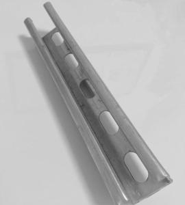 Wholesale 2.5mm Pre-Galvanized Silver Strut C Channel For Durable And Sturdy Building Materials from china suppliers