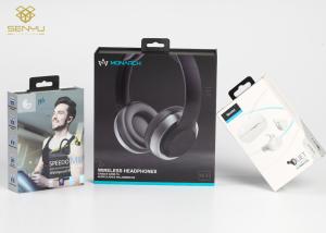 Wholesale Handmade Mobile Accessories Packaging Headphone Earphone Box With Hook from china suppliers