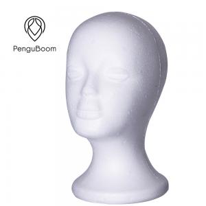 Wholesale High Hardness Large Size Male Female Styrofoam Head With Makeup from china suppliers
