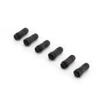 Black Waterproof Plug Connector M20 20cm Length Screw Type Copper