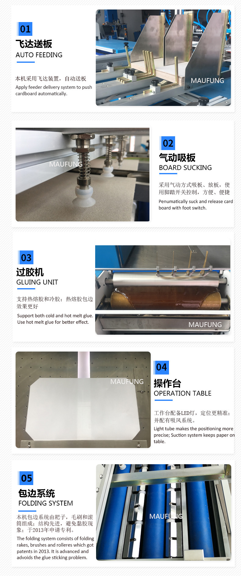 Hardcover Case Making Machine , Hard Case Making Machine For Hard Covers Hard Cases MF-SCM500A
