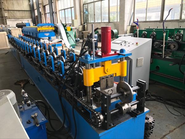Quality Cr12 Roller Ceiling Roll Forming Machine Double Head Decoiler 5.5kw for sale