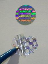 Wholesale Gold Warranty Void Labels / Security Hologram Stickers Solid 3d Image from china suppliers