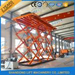 10T 8M Heavy Loading Material Lift Warehouse Stationary Hydraulic Scissor Lift
