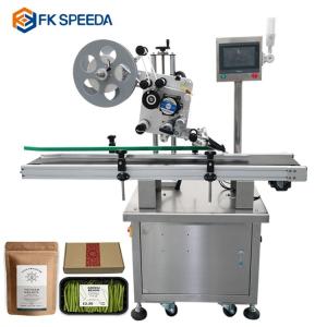 Wholesale 220V Automatic Plastic Bag Vacuum Storage Bags Flat Label Applicator Machine for Your from china suppliers