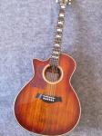 Custom Wholesales KOA body acoustic guitar KOA electric acoustic guitar Free