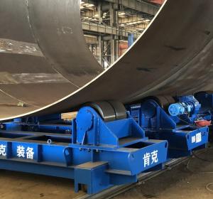 Wholesale Sandblasting Welding Rotator 150 Ton Wind Tower Motorized Wheel from china suppliers