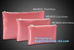 Customized quality PU leather large capacity stationery bag for pen pouch,